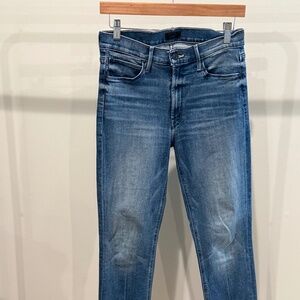 MOTHER DENIM Mid Rise Dazzler Ankle in "We the Animals" Size 28